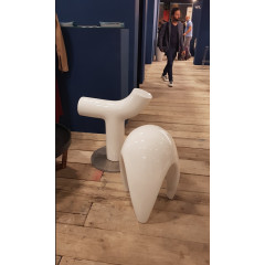 Kerasan Artwork Cтатуэтка декоративная из керамики для ванной комнаты "COW", цвет белый