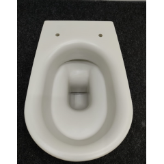 Kerasan Nolita Унитаз безободковый подвесной 55х35 см, с креплениями WB9N, цвет Grigio matt