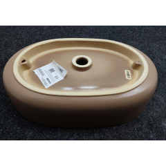 Kerasan Nolita Раковина накладная 60х40 см, без отв под смеситель, цвет Bruno matt