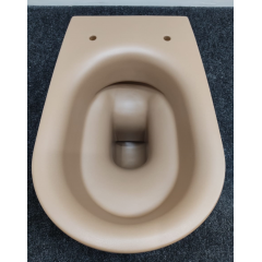 Kerasan Nolita Унитаз безободковый подвесной 55х35 см, с креплениями WB9N, цвет Bruno matt