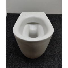 Kerasan Nolita Унитаз безободковый подвесной 55х35 см, с креплениями WB9N, цвет Grigio matt