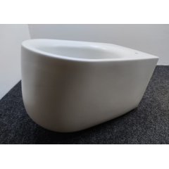 Kerasan Nolita Унитаз безободковый подвесной 55х35 см, с креплениями WB9N, цвет Grigio matt