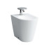 Laufen Kartell Биде напольное 560х370х430мм с 1 отв. под смеситель, без боковых отв, цвет: белый