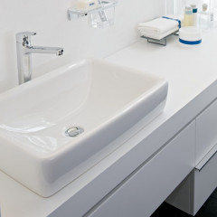 LAUFEN Pro S Раковина чаша 60х40 см, без отв. для смесителя, без перелива, цвет белый