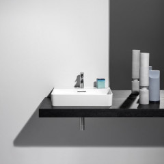 Laufen VAL Раковина 600х420х115мм с 1 отв. под смеситель, глазурь 2 стор, цвет: белый