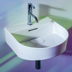 Laufen Sonar Раковина 410х420х140мм с 1 отв. под смеситель, цвет: белый