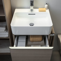 Laufen VAL Раковина 550х420мм с 1 отв. под смеситель, цвет: белый (Со скл продаем с базой 4.0219.2.110.26 и по запросу без)