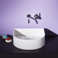 Laufen Sonar Раковина 410x365х130мм без перелива, без отв. под смеситель, цвет: белый