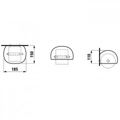 Laufen Alessi One Держатель т/бумаги с крышкой, керамика, цвет: белый