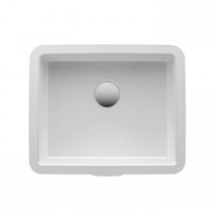 Laufen Living city раковина, встраиваемая снизу, прямоугольная, 400x335x170 мм, внешняя поверхность глазурованная, цвет белый