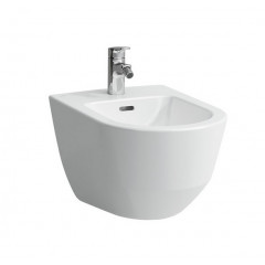 Laufen Pro Биде подвесное 530x360x335(430) мм, с 1 отв. под смесит, боковые отверстия для подвода воды, цвет: белый