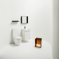 Laufen KARTELL Унитаз моноблок 660x370x430 мм, комбинированный, безободковый смыв Rimless, белый