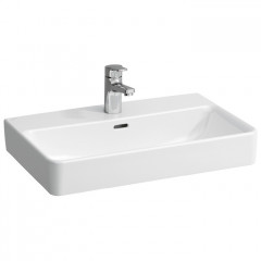 Laufen Pro S Раковина55х38х9,5 см,подвесная/накладная с 1 отв. под смеситель по центу, c переливом, цвет: белый