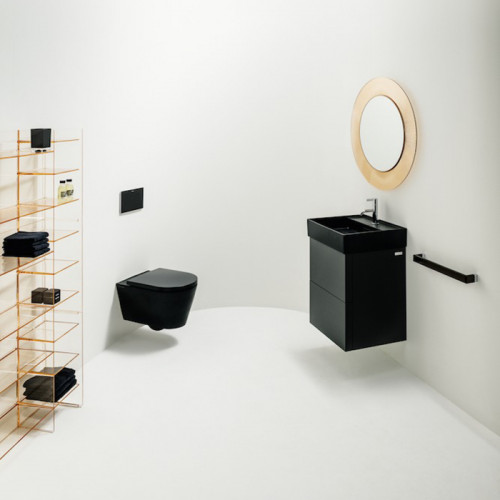Laufen Kartell Зеркало круглое d=780мм, настенное, без подсветки, цвет: медь
