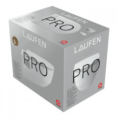 LAUFEN PRO подвесной унитаз Rim 530 x 360 x 345 мм + сиденье с механизмом мягкого закрывания, белый
