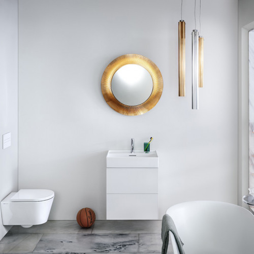 Laufen Kartell Зеркало круглое d=780мм, настенное, без подсветки, цвет: медь