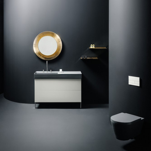 Laufen Kartell Зеркало круглое d=780мм, настенное, без подсветки, цвет: медь