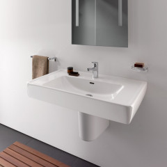 LAUFEN Pro Раковина накладная 85х48х11,5 см., с 1 отверстием для смесителя, цвет белый