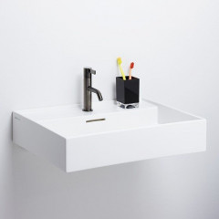 Kartell by laufen стакан 70x70x120 мм, пластик, плотный черный