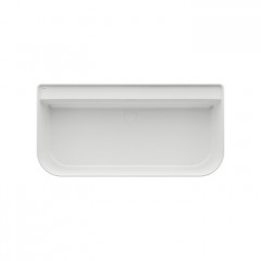 Laufen Sonar Ванна 1600x815х535мм, пристенная, с слив-переливом, материал: композит, цвет: белый (БЕЗ ОТВЕРСТИЙ для смесителя!)