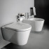 LAUFEN KARTELL Унитаз подвесной 545х370х430 мм., безободковый смыв Rimless, c покрытием LCC, цвет белый
