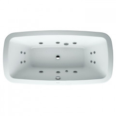 Laufen Palomba Ванна 1800x900x455мм, свободностоящая, с слив-переливом, с каркасом и панелью, материал: акрил, цвет: белый