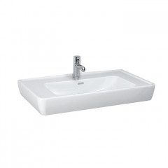 LAUFEN Pro Раковина накладная 85х48х11,5 см., с 1 отверстием для смесителя, цвет белый