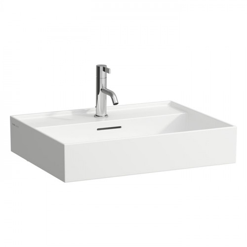 Laufen Kartell Тумба под умывальник с 2 ящиками, 580 x 450 x 600 мм,вкл.органайзер,для раков 810333/813332, цвет белый матов (ВРЕМЕННО не поставляем!)
