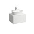 Laufen New Classic База под раковину подвесная , 580х450х350 мм, 1 ящик, белый глянцевый (для раковины 816852)