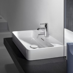 Laufen VAL Раковина 550х420х115мм с 1 отв. под смеситель, с покр. LLC, цвет: белый