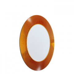 Laufen Kartell Зеркало круглое d=780мм, настенное, без подсветки, цвет: янтарь