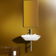 Laufen INO Раковина 560х450х120мм с 1 отв. под смеситель, подвесная, цвет: белый