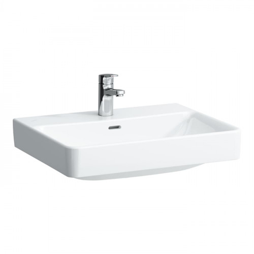 LAUFEN PRO S Раковина для установки на поверхность, 600x465x95 мм, отверстие для смесителя по центру, белый