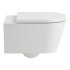 LAUFEN KARTELL Унитаз подвесной укороченный 490x370x285(430) мм., безободковый, цвет белый матовый (ВРЕМЕННО не поставляем!)
