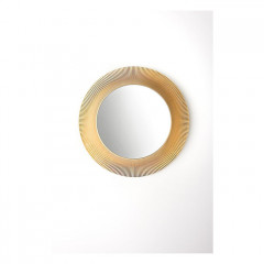 Laufen Kartell Зеркало круглое d=780мм, настенное, без подсветки, цвет: золотой