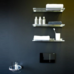 Laufen Kartell Полка 450х155мм, цвет: прозрачный кристал