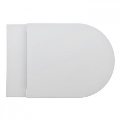 LAUFEN KARTELL Унитаз подвесной укороченный 490x370x285(430) мм., безободковый, цвет белый матовый (ВРЕМЕННО не поставляем!)