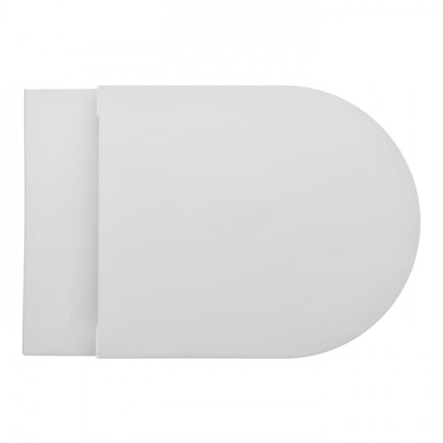 LAUFEN KARTELL Унитаз подвесной укороченный 490x370x285(430) мм., безободковый, цвет белый матовый (ВРЕМЕННО не поставляем!)