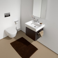 Laufen Pro Раковина мини 45х34х11,5 см,подвесная/накладная с 1отв., c переливом, цвет: белый