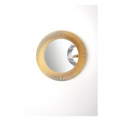 Laufen Kartell Зеркало круглое d=780мм, настенное, без подсветки, цвет: золотой