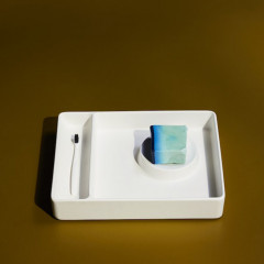 Laufen VAL Подставка прямоугольная 360х280мм, декоративная, цвет: белый