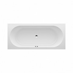 Laufen Pro Ванна Drop-in прямоугольная 180x80см с комплектом ножек (без слива-перелива), материал marbond, цвет белый