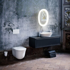 Laufen Palomba Сиденье для унитаза 445x365x35мм с микролифтом, цвет: белый матовый (со склада ПРОДАЕМ с унитазами!)