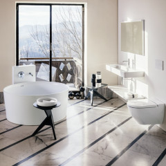 Laufen Living Square Керамическая полка навесная 900х380x35 (100) мм, обрезается до 650 мм, белый