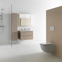 LAUFEN Pro NEW Унитаз подвесной 36х53х34 см (с ободком!), цвет белый c покрытием LCC