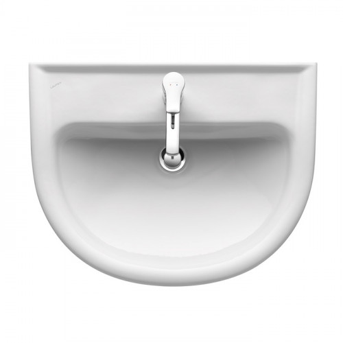Laufen Pro Раковина 55х44х16 см,подвесная с 1 отв. под смеситель по центу, c переливом, цвет: белый