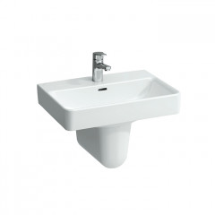 Laufen Pro S Раковина55х38х9,5 см,подвесная/накладная без отв. под смеситель, c переливом, цвет: белый