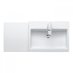 LAUFEN CASE FOR LIVING CITY шкафчик под раковину, 990x455x455 мм, 2 ящика, подходит для раковин 818437, 818431, 818432, белый матовый(продаем с раков)