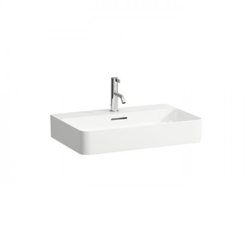 Laufen VAL Раковина 650х420х115мм с 1 отв. под смеситель, с покр. LLC, цвет: белый