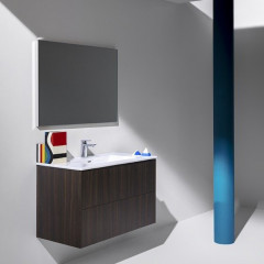 Laufen Frame 25 зеркало 900x25x700 мм, с алюминиевой рамой, цвет черный матовый